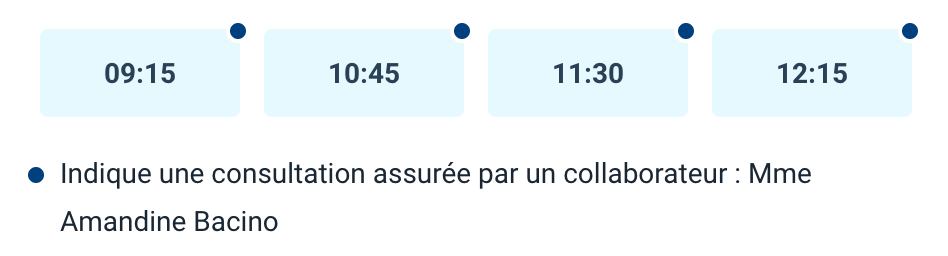 Présentation des horaires des consultation d'Amandine Bacino à Bourgoin-Jallieu sur Doctolib. Amandine Bacino, Ostéopathe à Lyon pour les établissements et les particuliers à domicile.